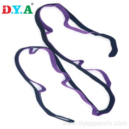 Sports Stretching Strap with Loops for Physical Therapy